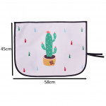 Magnetická záclona kryt okna auta kaktus