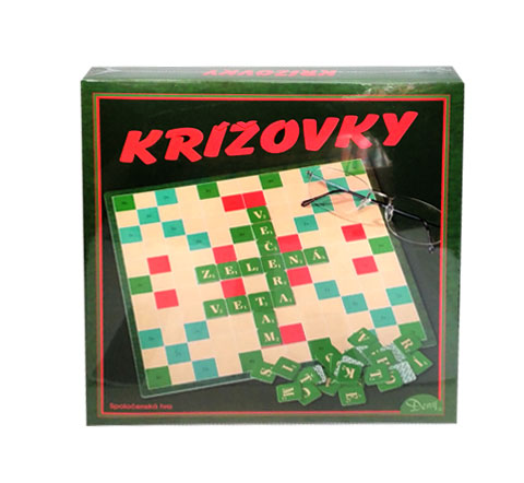 CreativeToys Spoločenská hra Krížovky mini